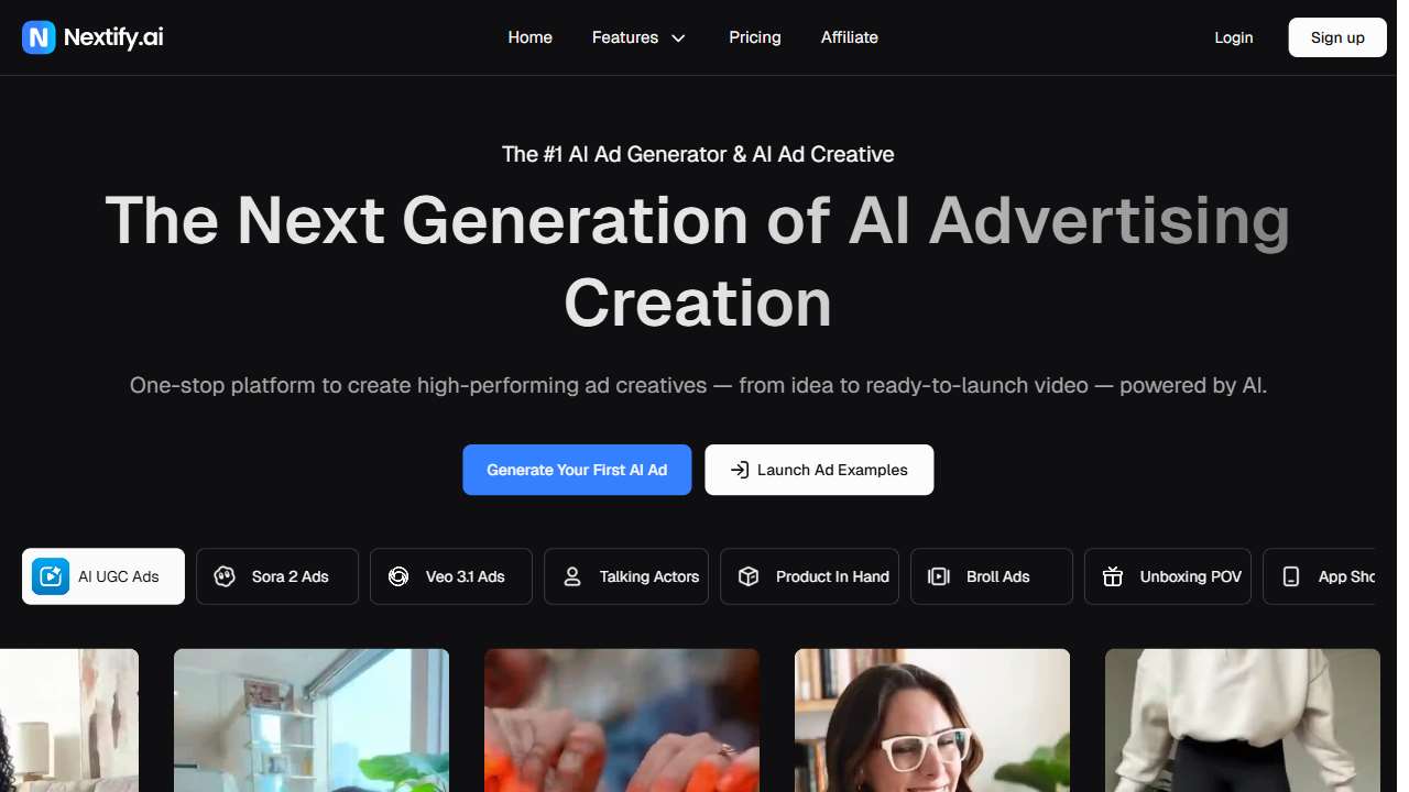 AI Ad Video Generator - Create Ad Creative & UGC Ads by AI