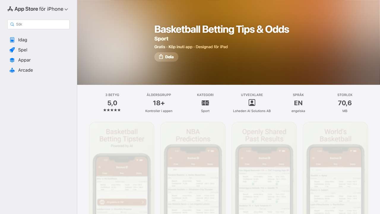 AI Basketball Betting Tipster