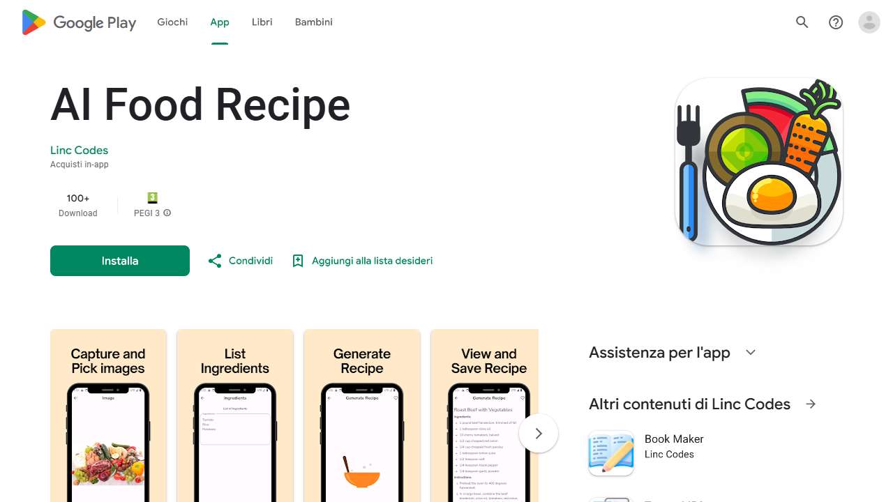 AI Food Recipe