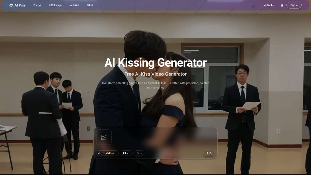 AI KISS VIDEO GENERATOR