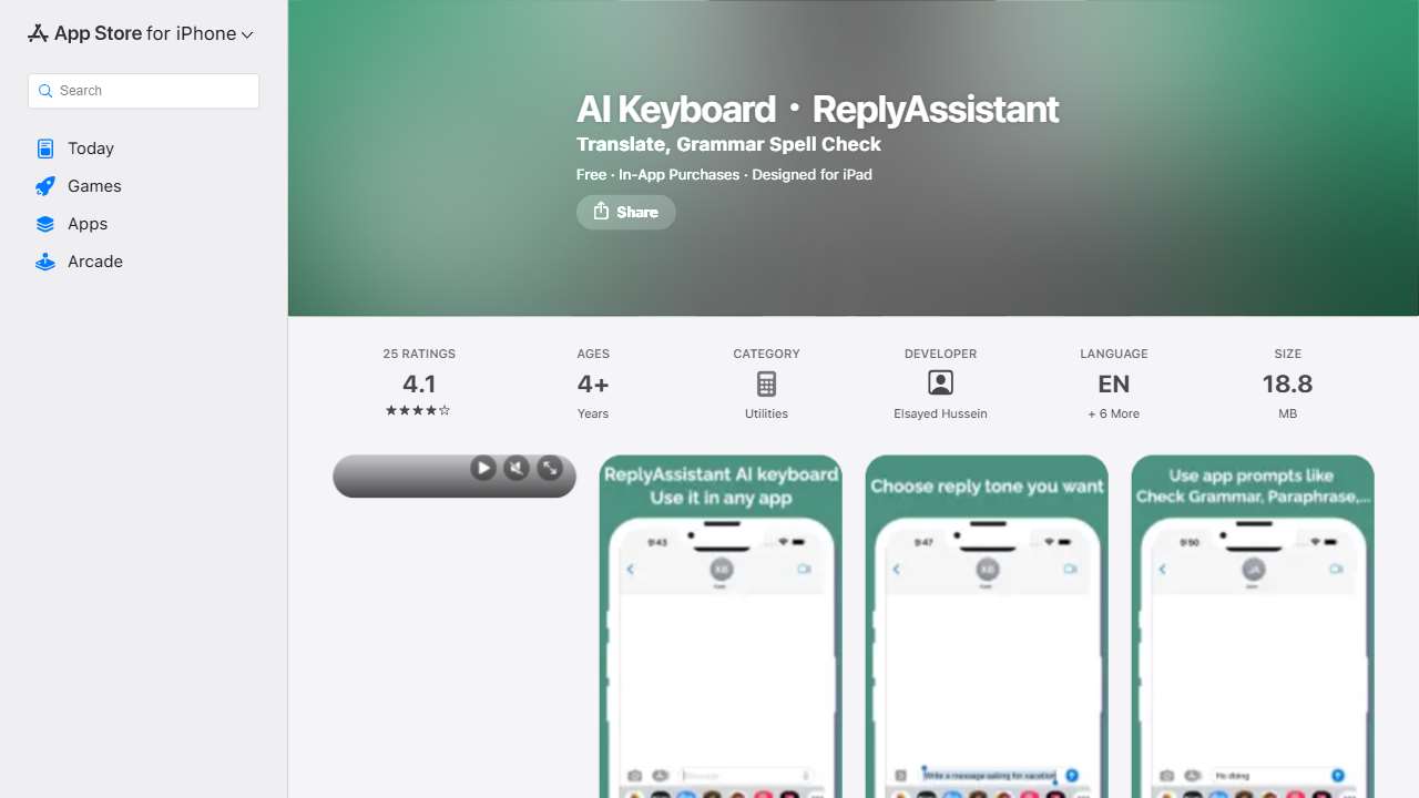 AI Keyboard·ReplyAssistant