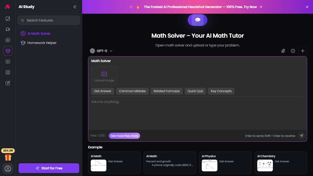 AI Math Solver