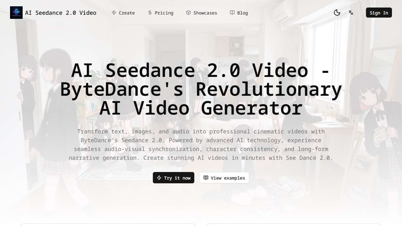 AI Seedance 2.0 Video