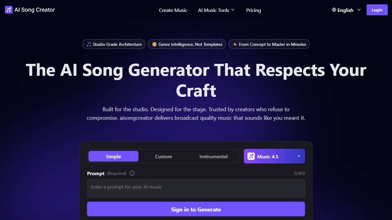 AI Song Creator