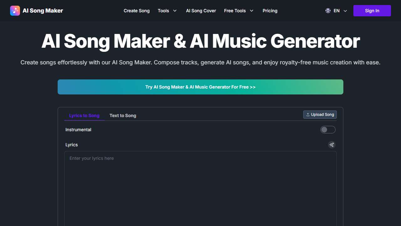 AI Song Maker