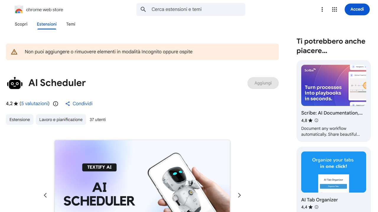 AI powered Scheduler