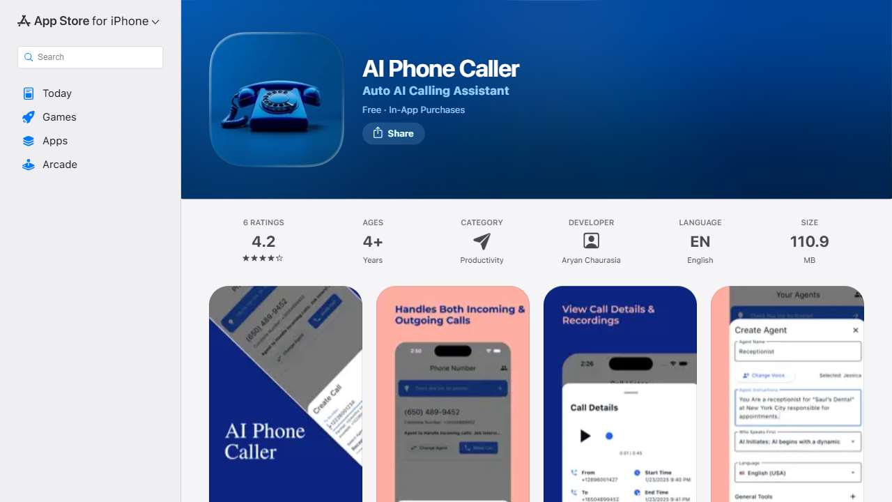 Agent AI: AI Calling Assistant