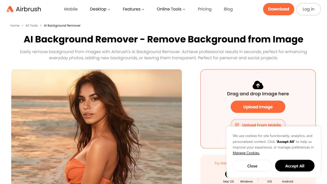 Airbrush - The Best AI-Powered Portrait Editor for Creators
