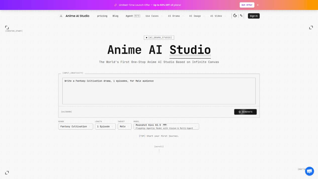 Anime AI Studio
