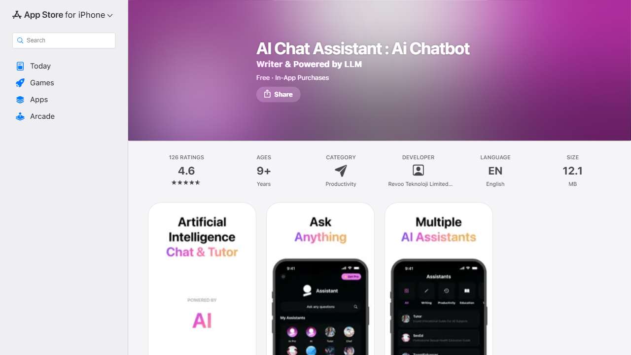 Assistant : Chatbot Apps