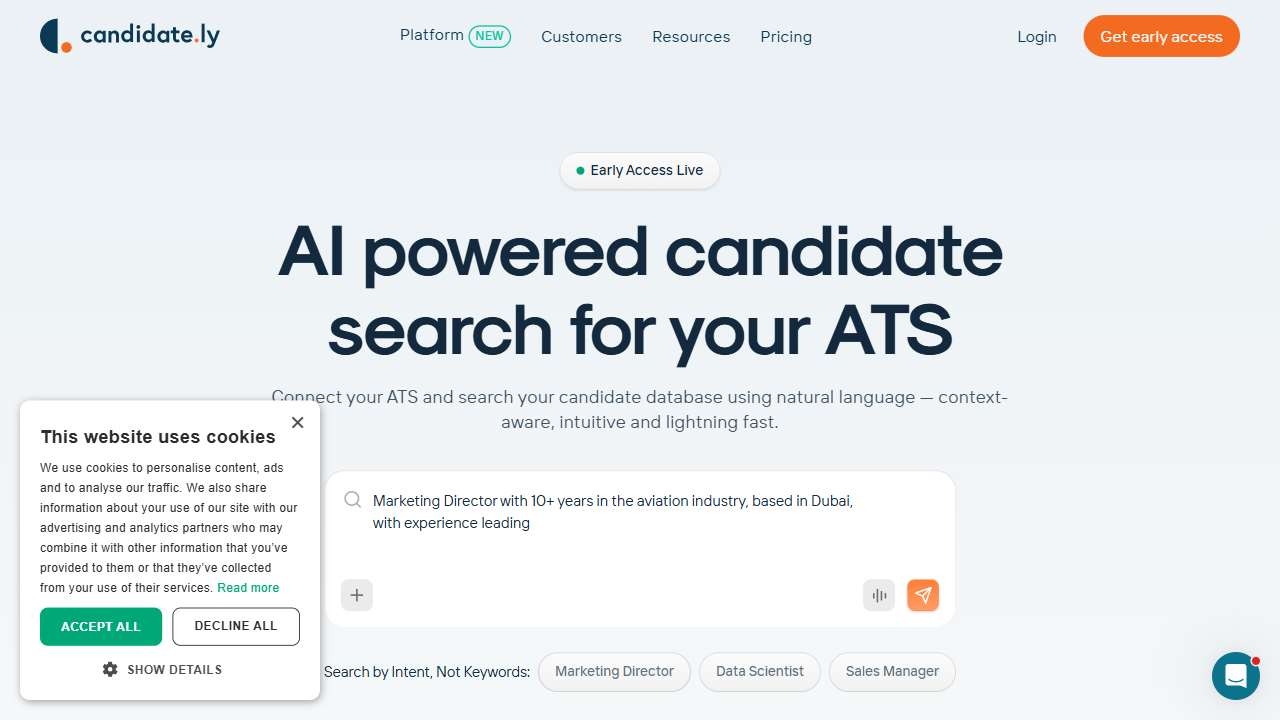 Candidate Search AI — ATS AI Search ATS
