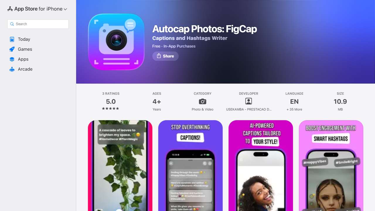 Captions for photos: Captioned