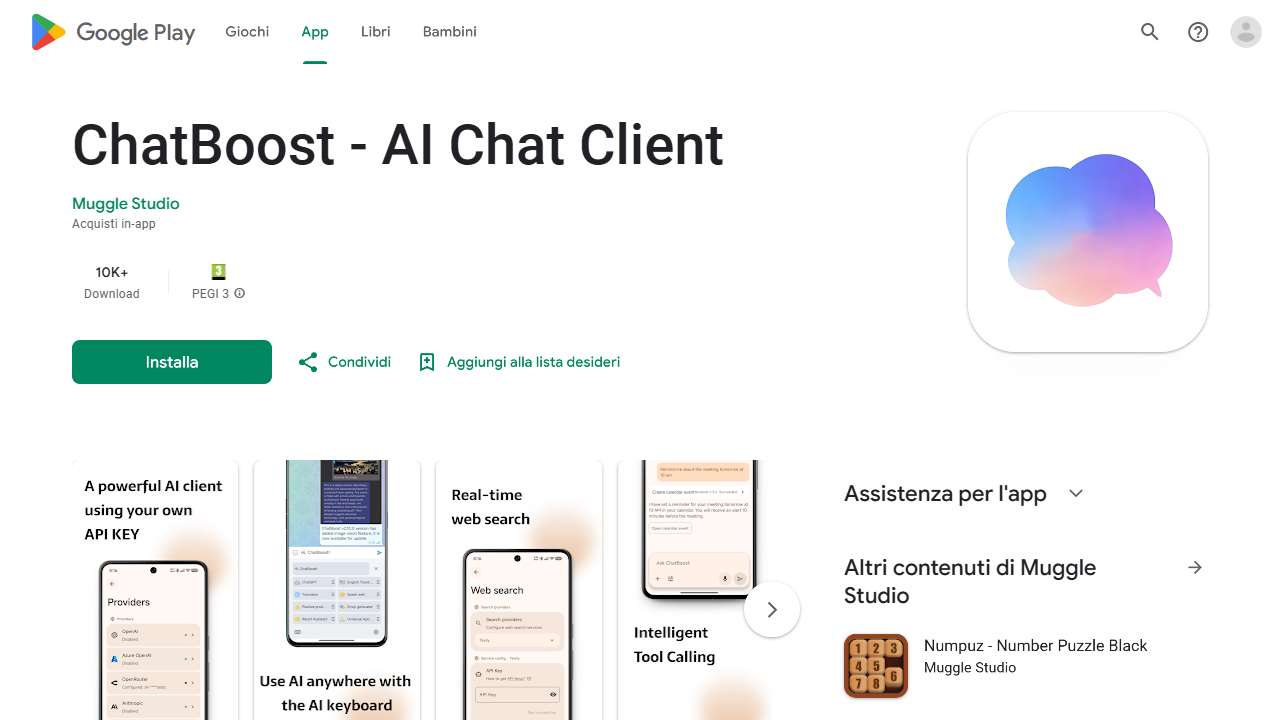 ChatBoost - AI Chat Client