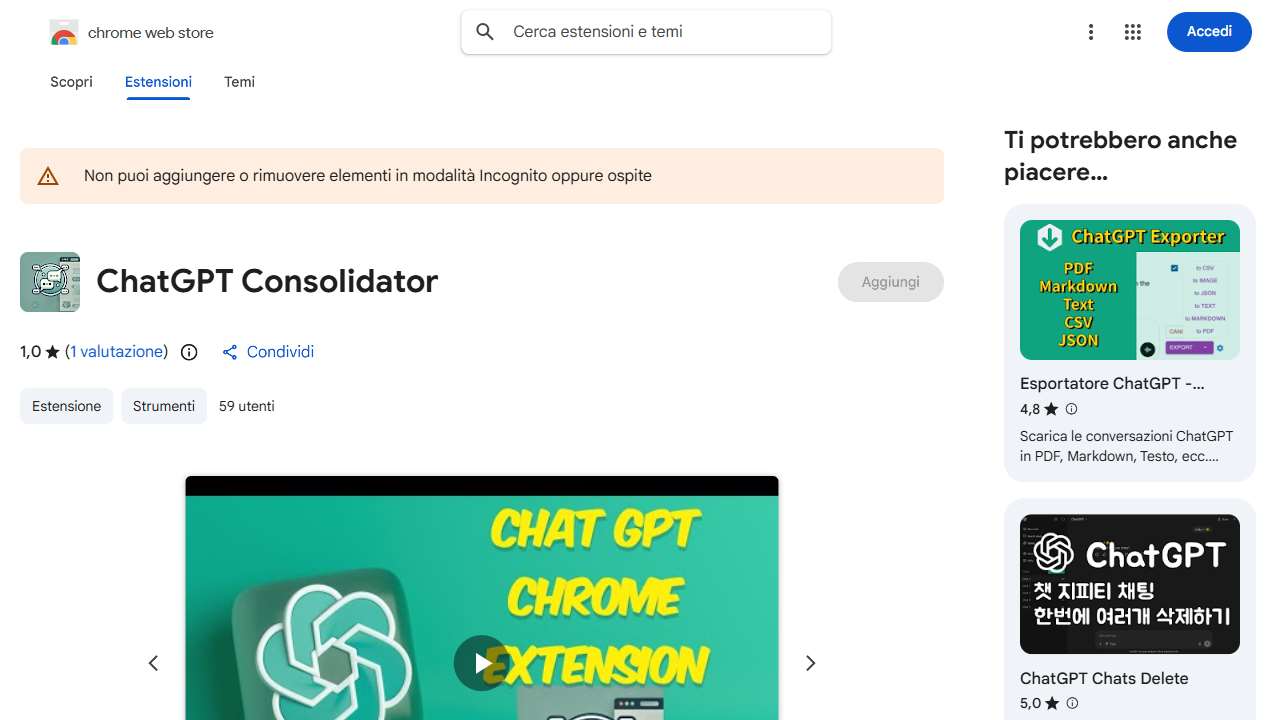 ChatGPT Consolidator