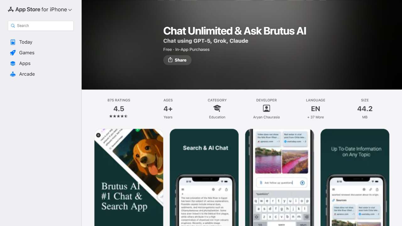 ChatG : Unlimited AI Chat Bot
