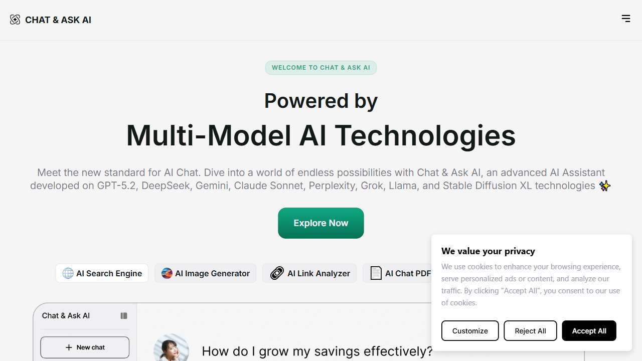 Chat & Ask AI