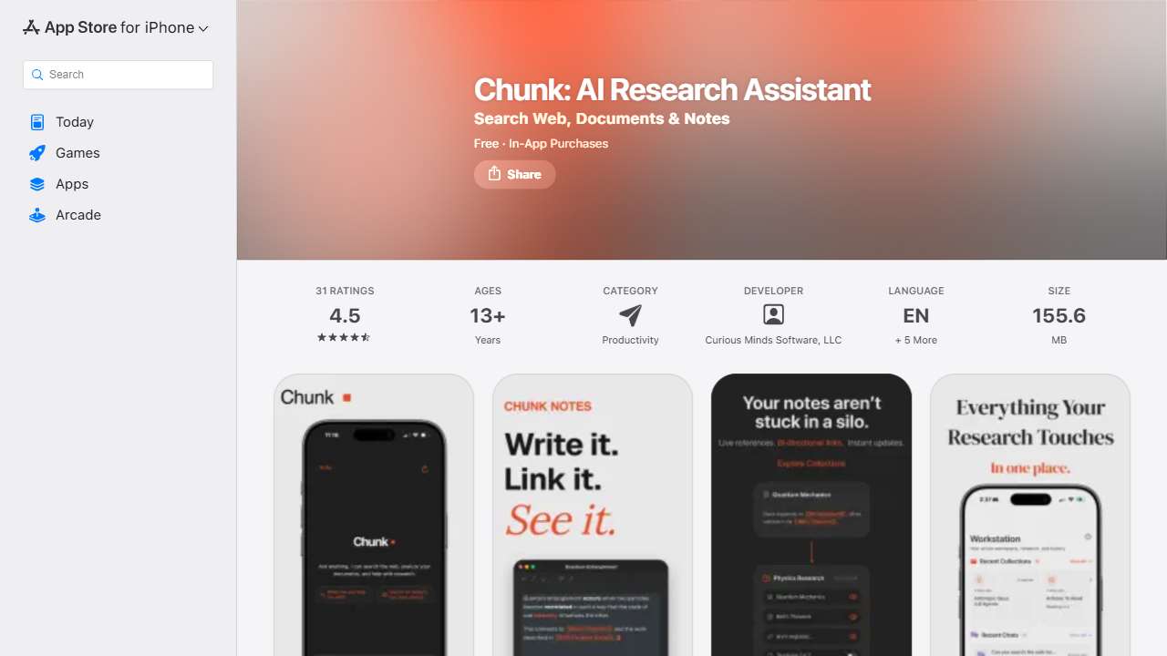 Chunk: Personal Knowledge Base