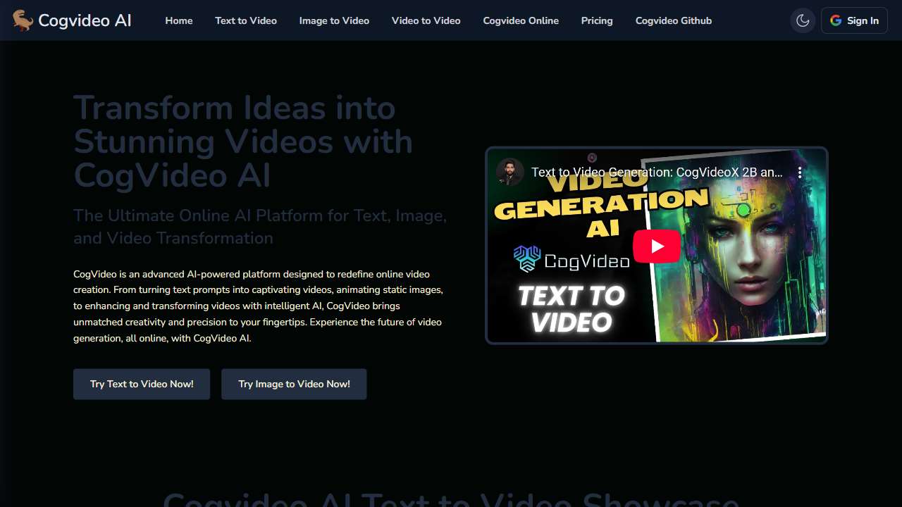 CogVideo AI