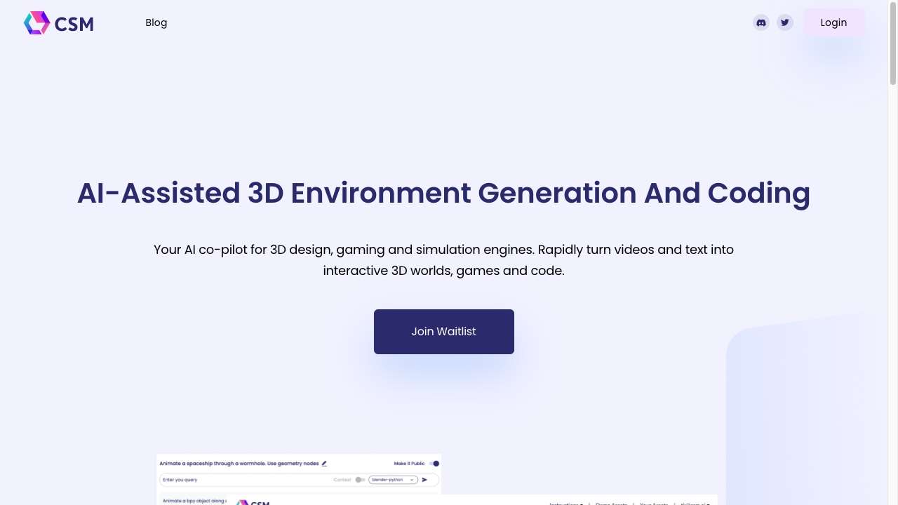 Common Sense Machines (CSM)