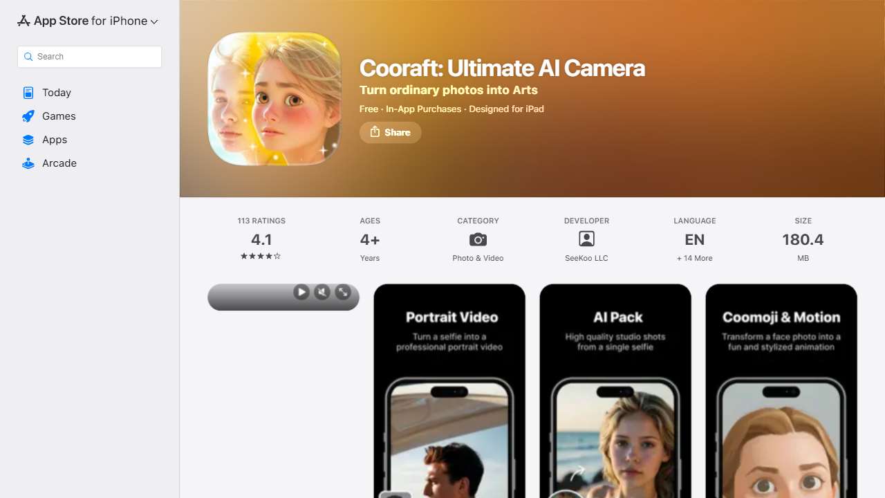 Cooraft: Ultimate AI Camera