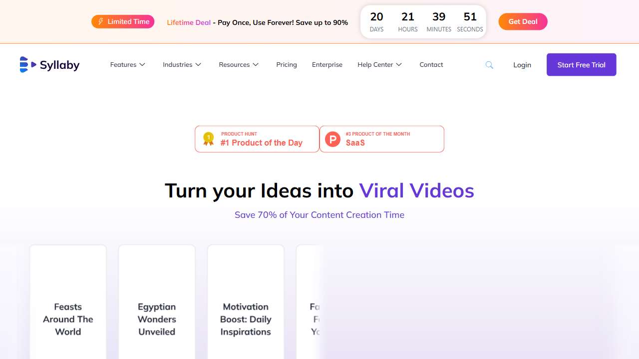 Create Viral Videos Easily with AI Avatars | Syllaby