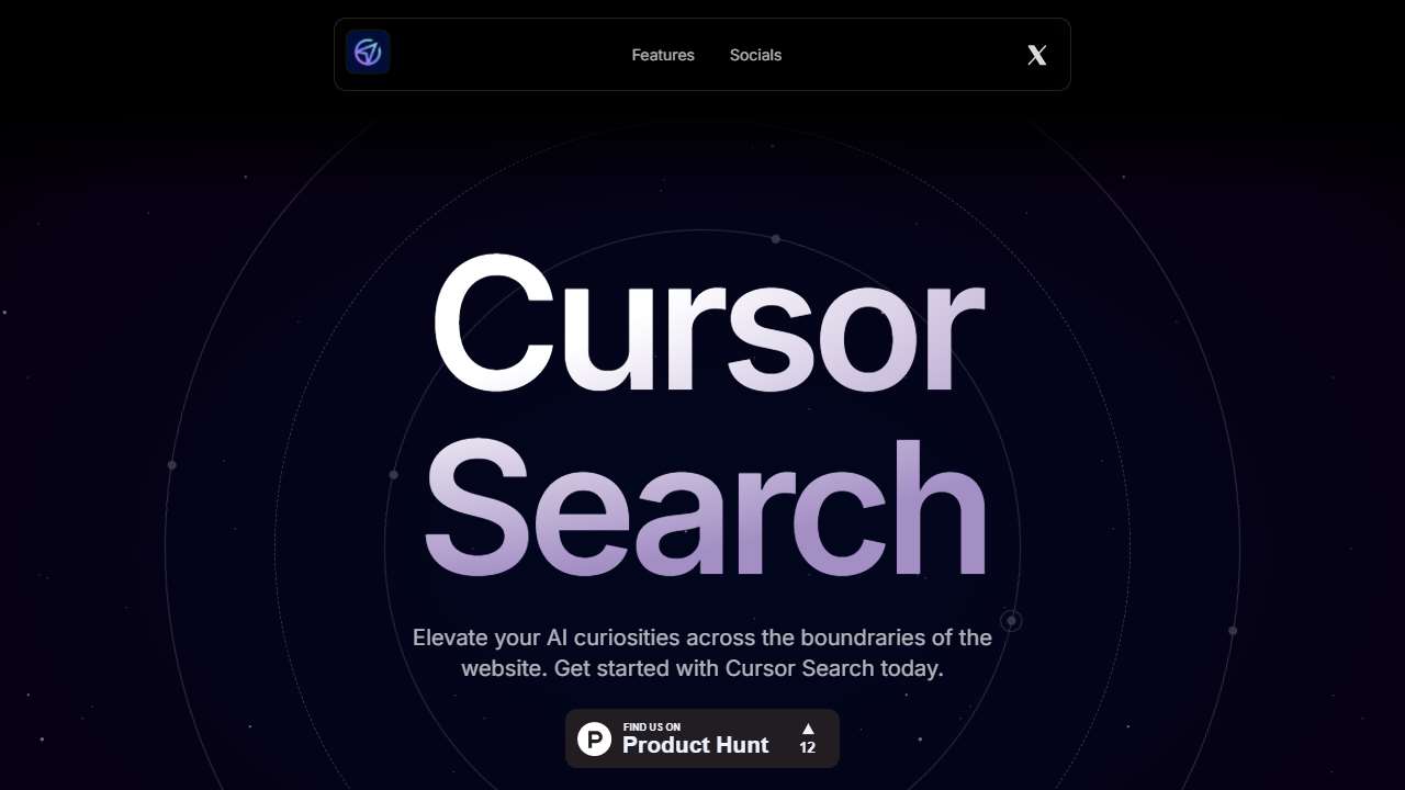 Cursor Search