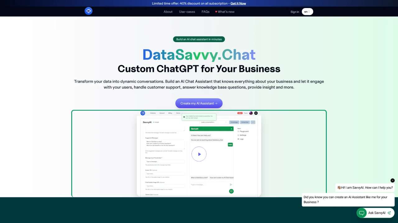 DataSavvy.chat