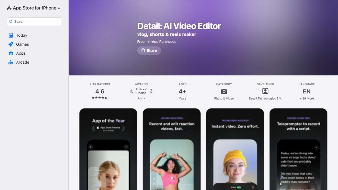 Detail: Video & Captions