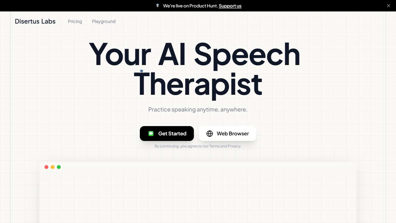 Disertus Labs (Milo AI Speech Therapist)