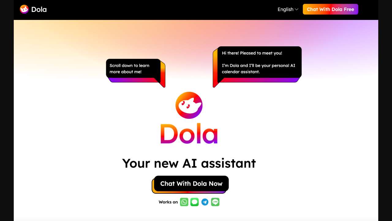 Dola - AI Calendar Assistant