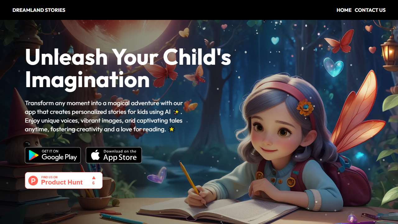Dreamland - Create Kids Stories