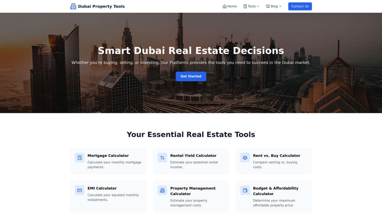 Dubai Real Estate Decisions
