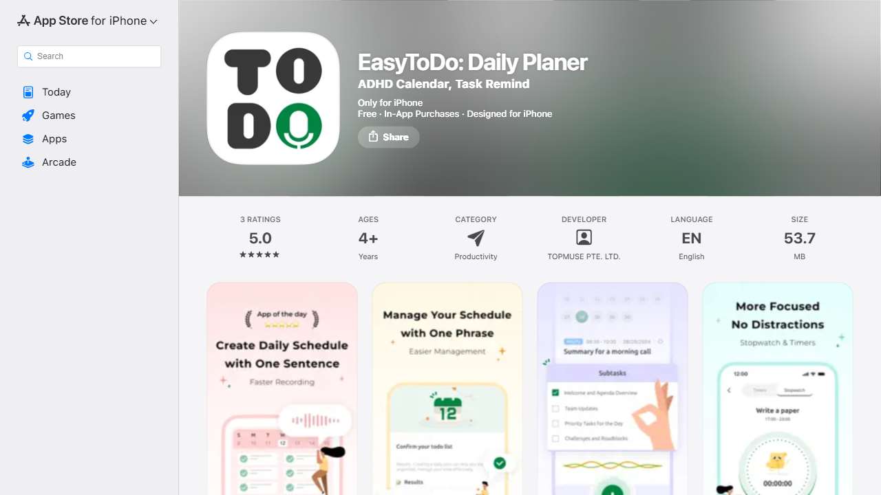 EasyToDo: Daily Planer