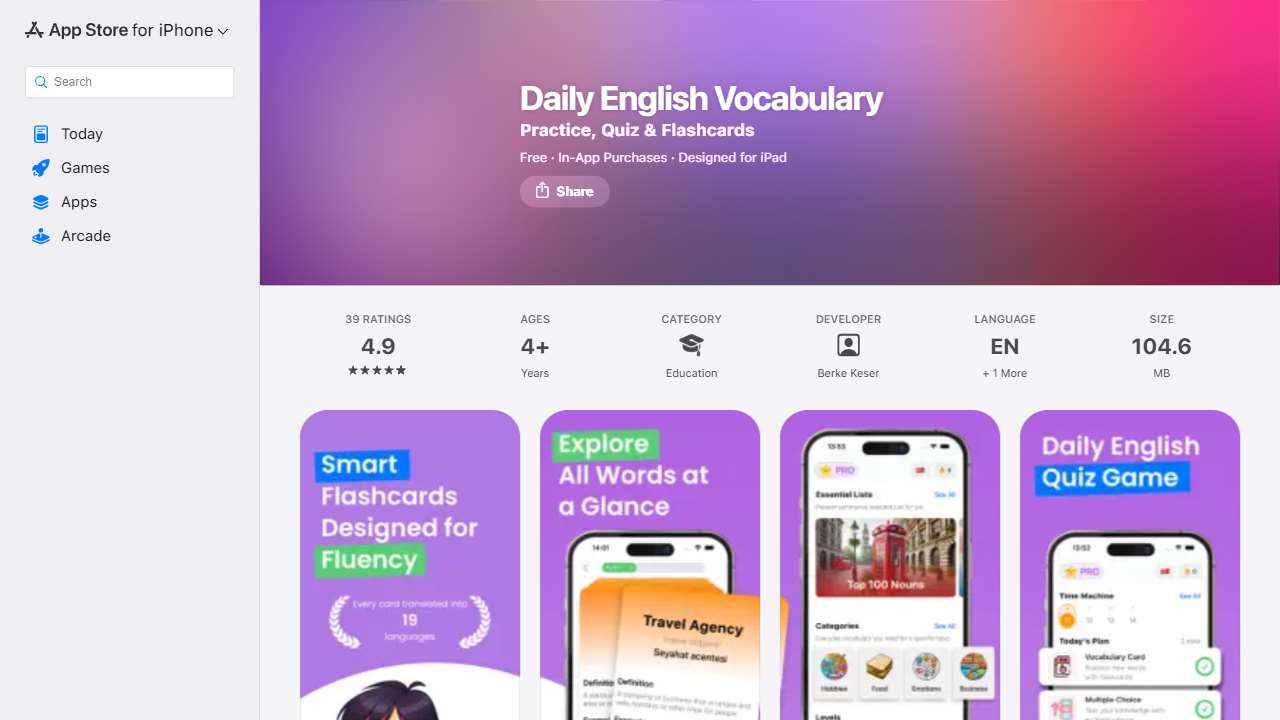 Easy English Vocabulary