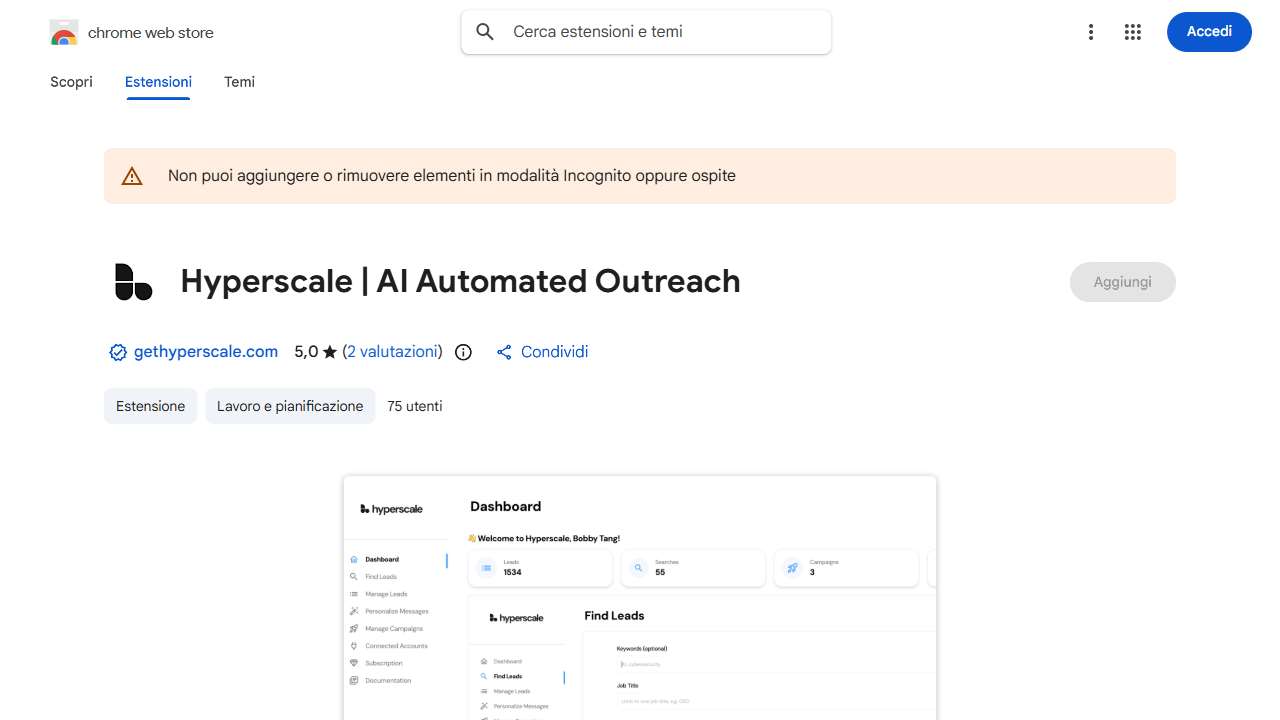 Find customers and send personalized outreach, all with cutting edge AI.