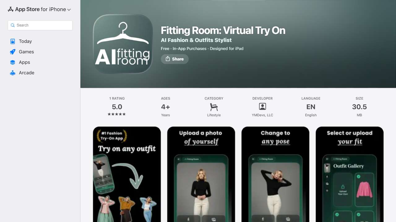 Fitting Room: Virtual Try On