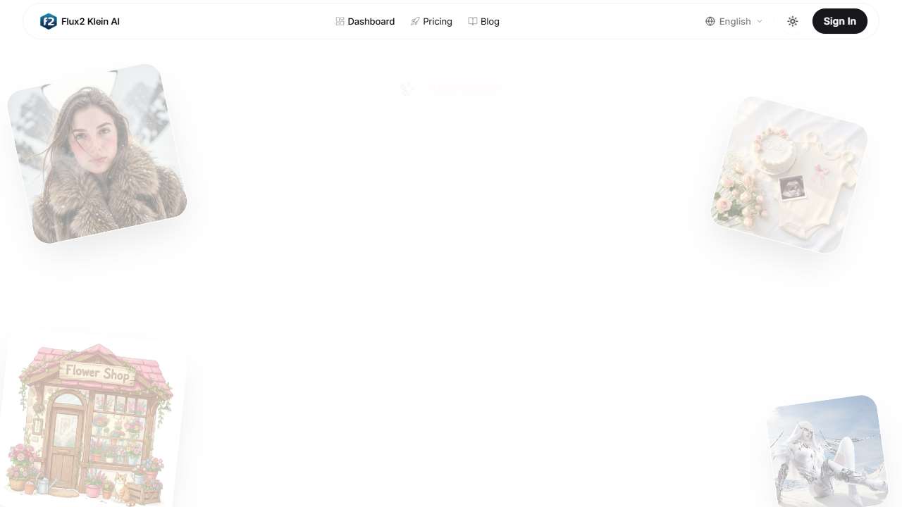 Flux 2 klein AI Image Generator | Flux2 Klein AI