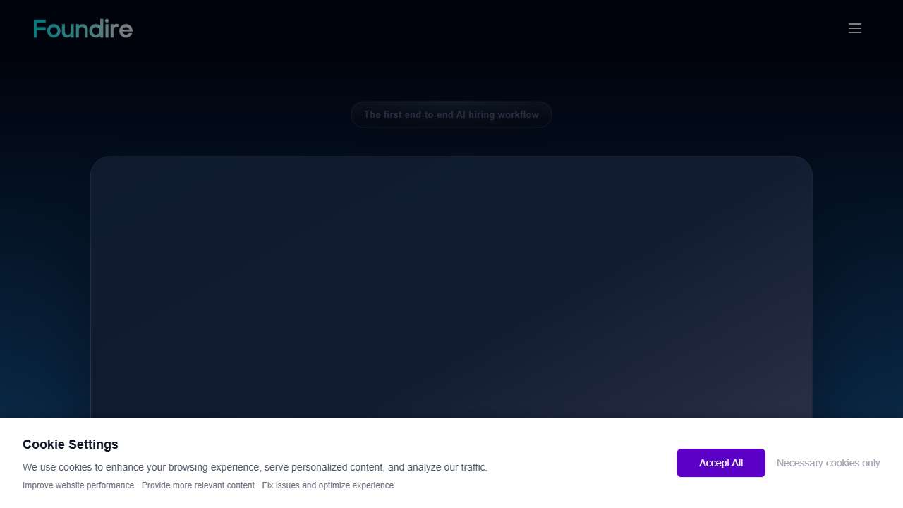 Foundire - AI-Powered Recruitment Platform