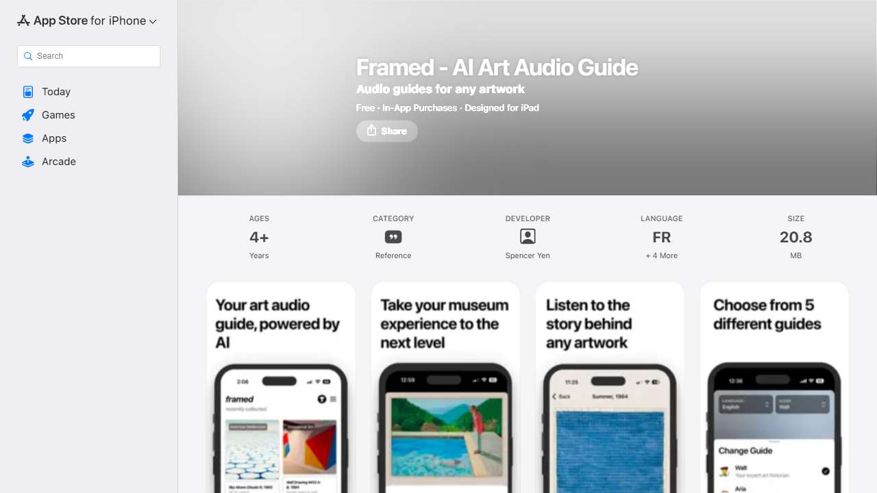 Framed - AI Art Audio Guide