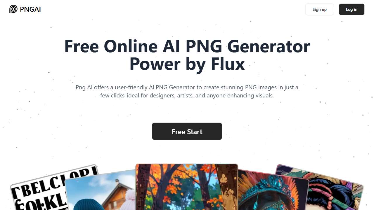 Free AI PNG Generator to Creating Stunning PNG Images Instantly | Flux Png AI