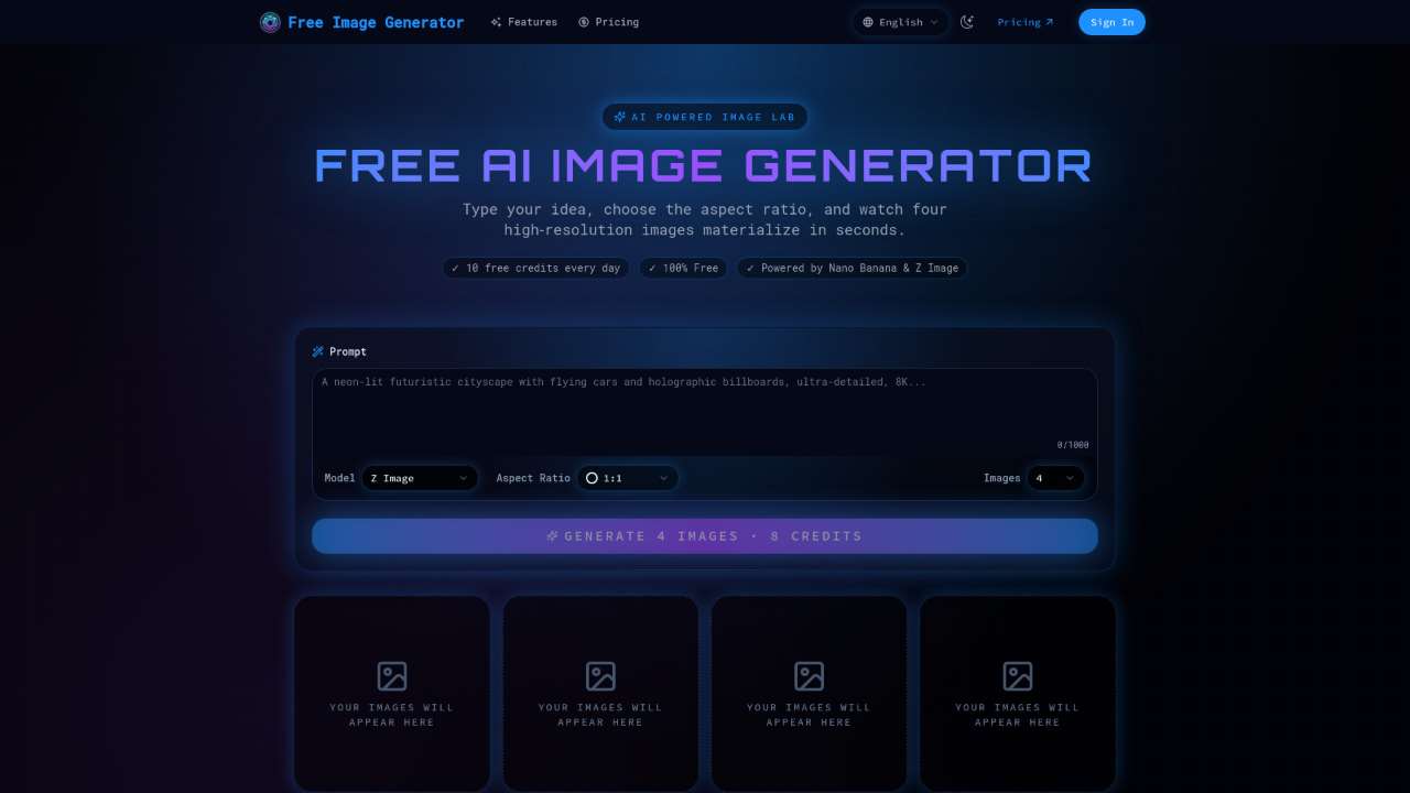 Free Image Generator