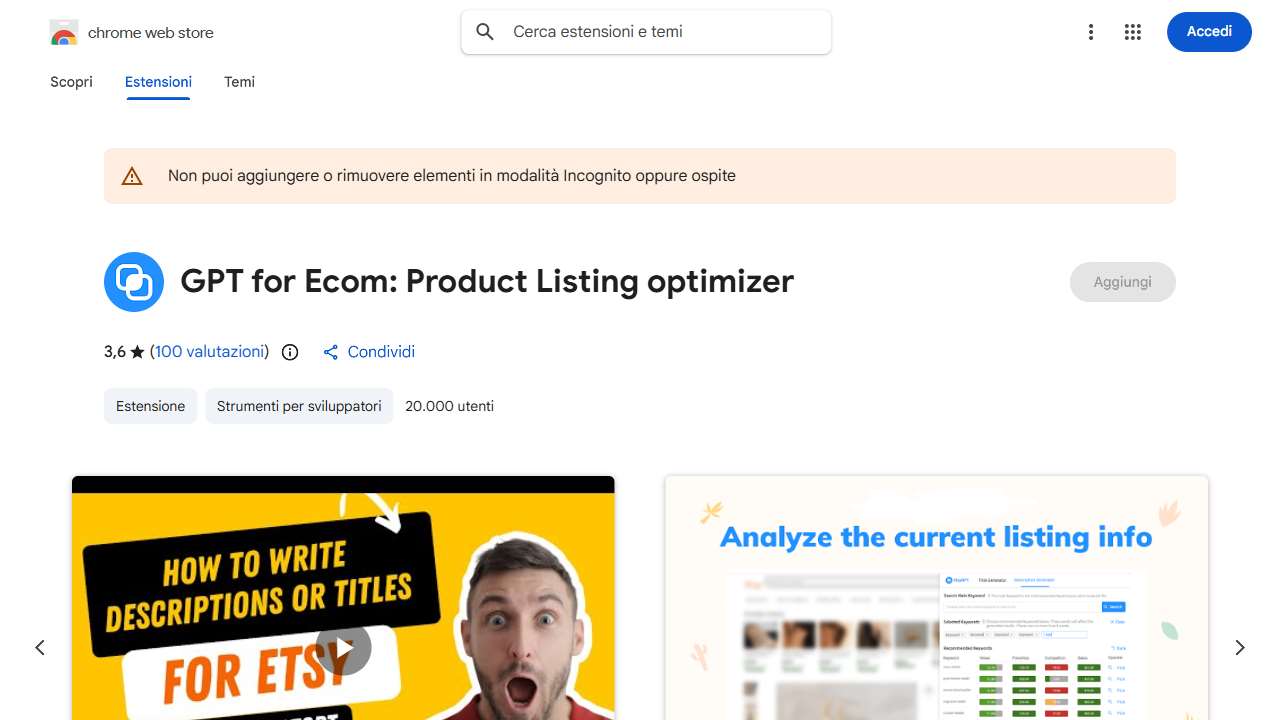 Free Open AI ChatGPT and AI writer tool for e-commerce