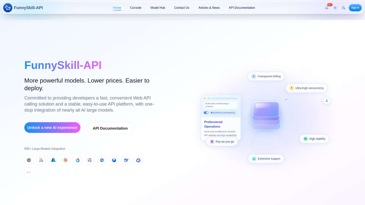Funnyskill API