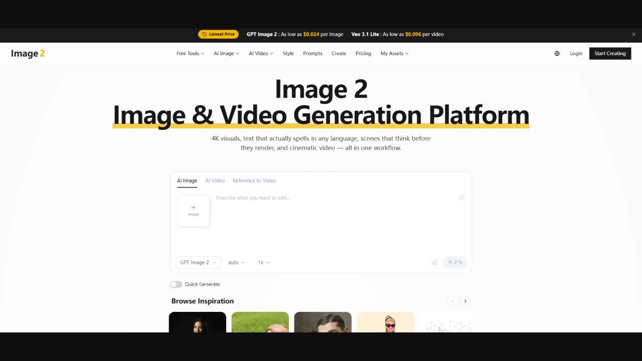 GPT Image 2 - Free Advanced Image 2 AI Image Generator