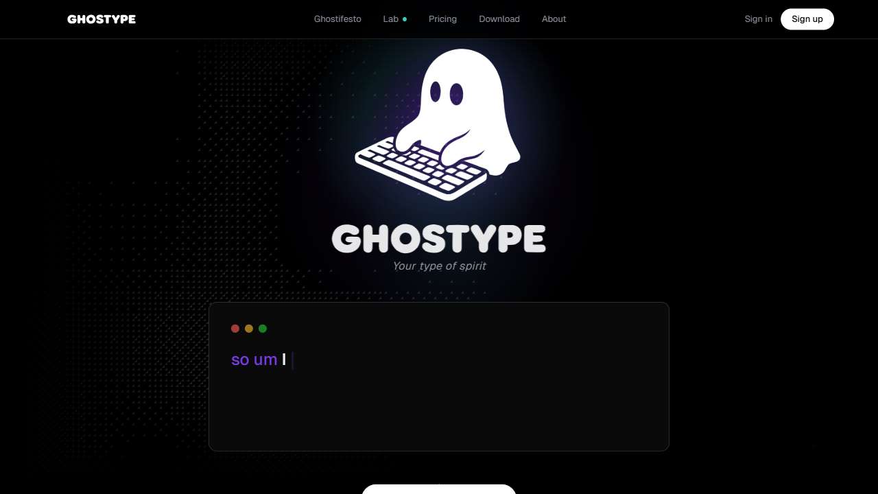 Ghostype