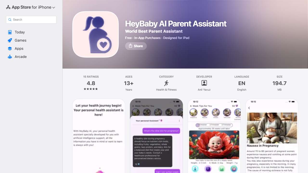 HeyBaby AI Pregnancy Assistant