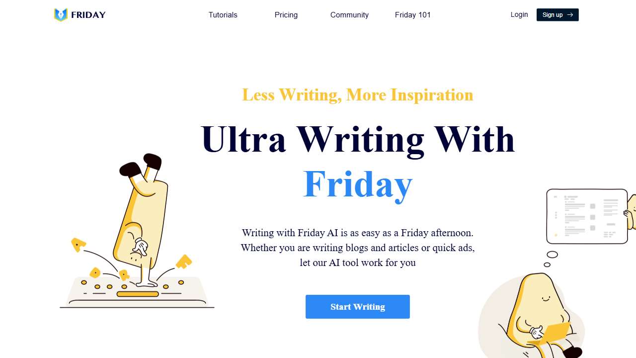 HeyFriday - Ultimate AI Writer