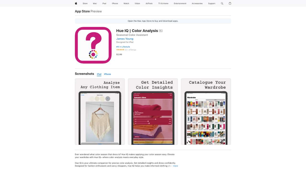 Hue IQ | Color Analysis