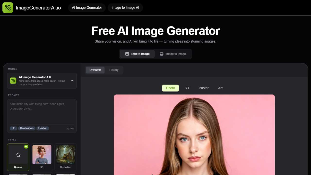 ImageGeneratorAI.io