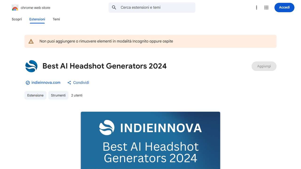IndieInnova AI Headshot Generators